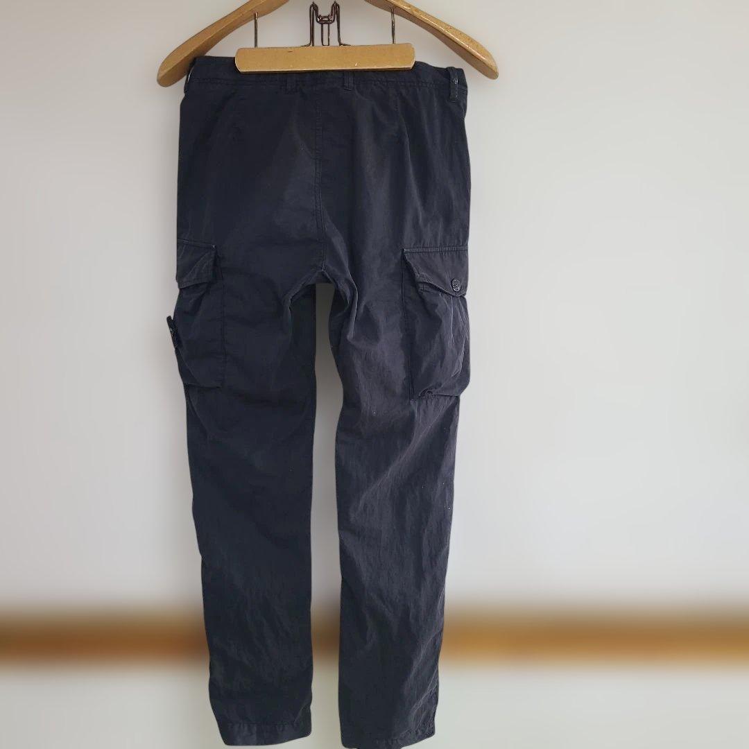 ストーンアイランド stone カーゴパンツ W30 ブラック
