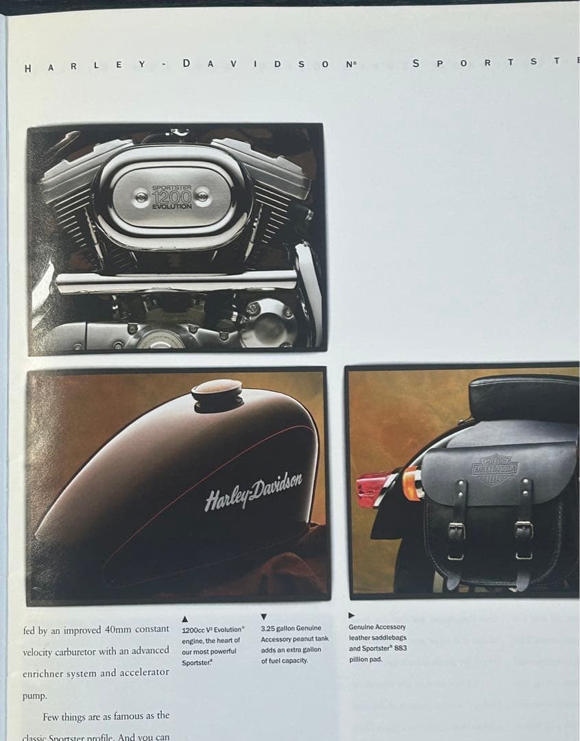 ハーレーダビッドソン フューエルタンク　エボスポーツスター用　ビンテージ