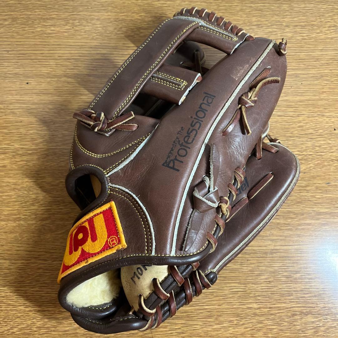 ワールドペガサス 一般硬式 グローブ グラブ 外野用 右投げ 美品