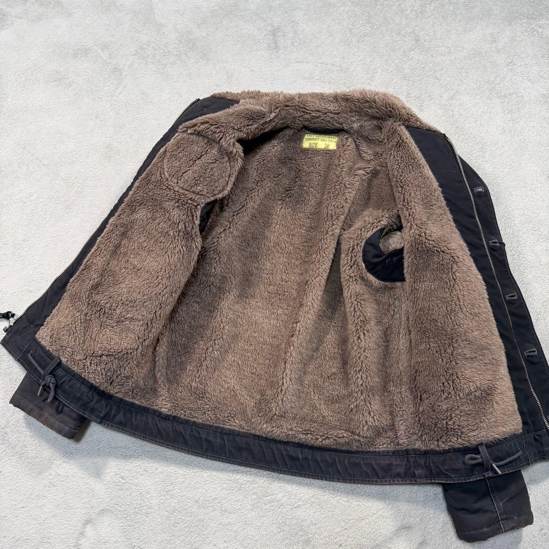 バズリクソンズ BR12030 パッチカスタム　N-1 デッキジャケット　36