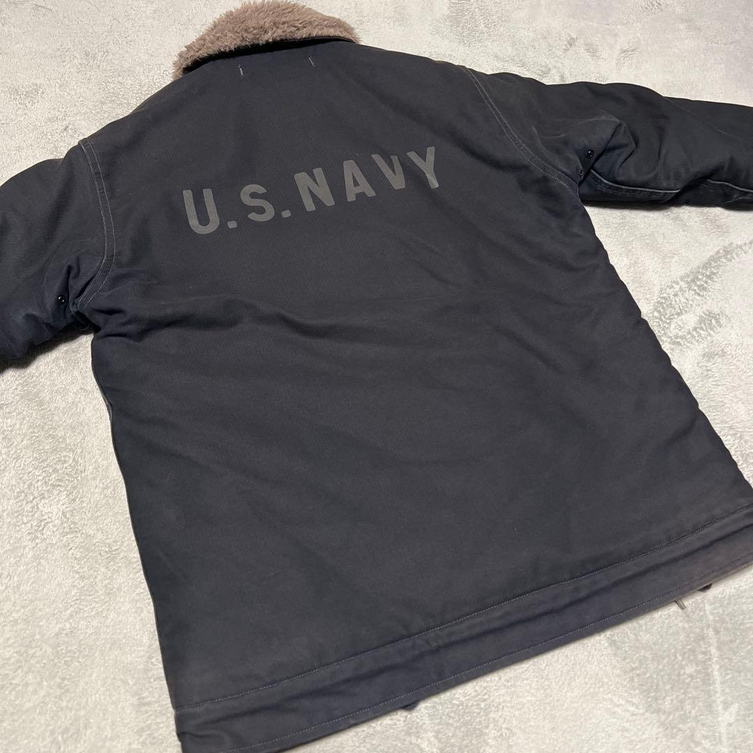 バズリクソンズ BR12030 パッチカスタム　N-1 デッキジャケット　36