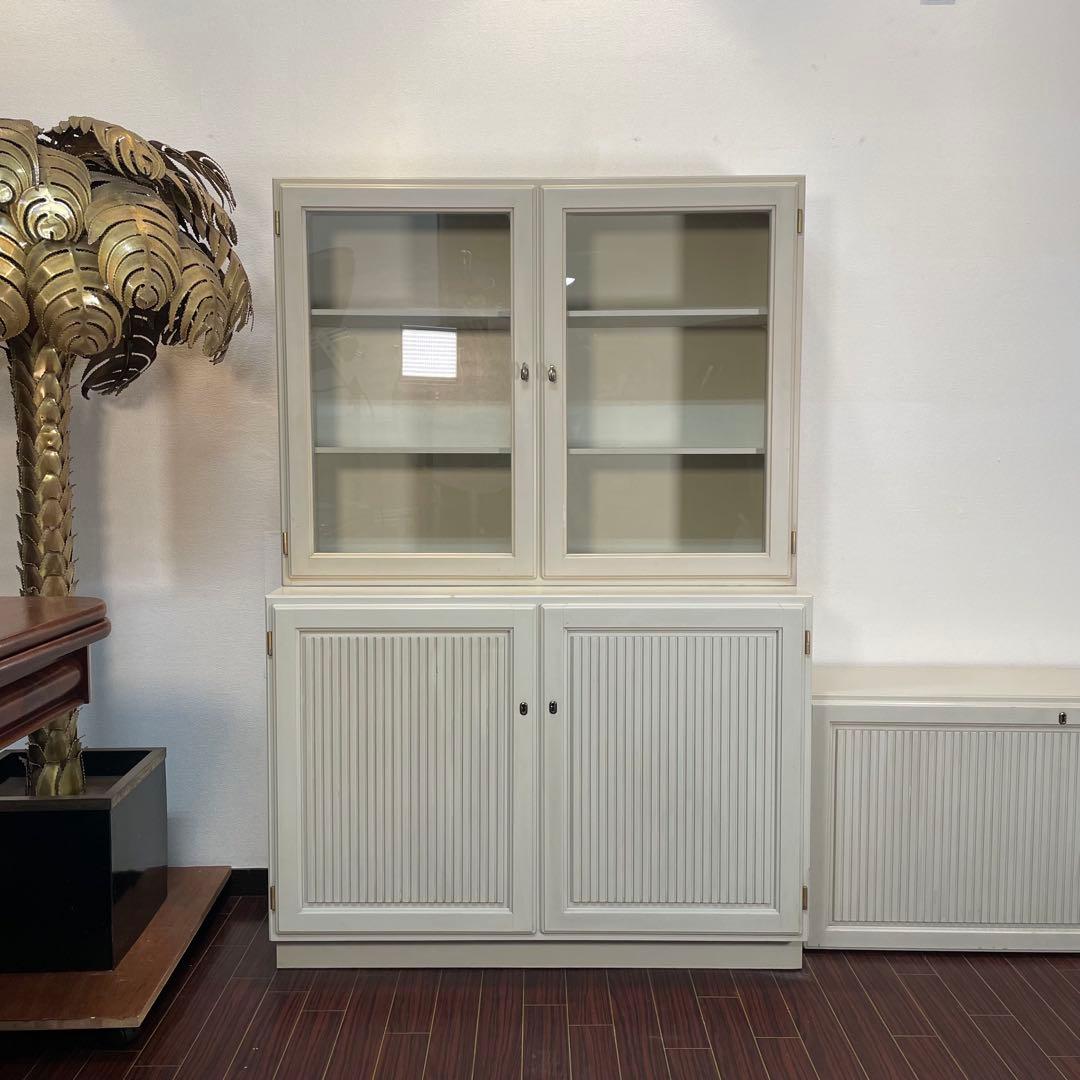 北欧 ビンテージ カップボード フレンチテイスト キッチンボード キャビネット