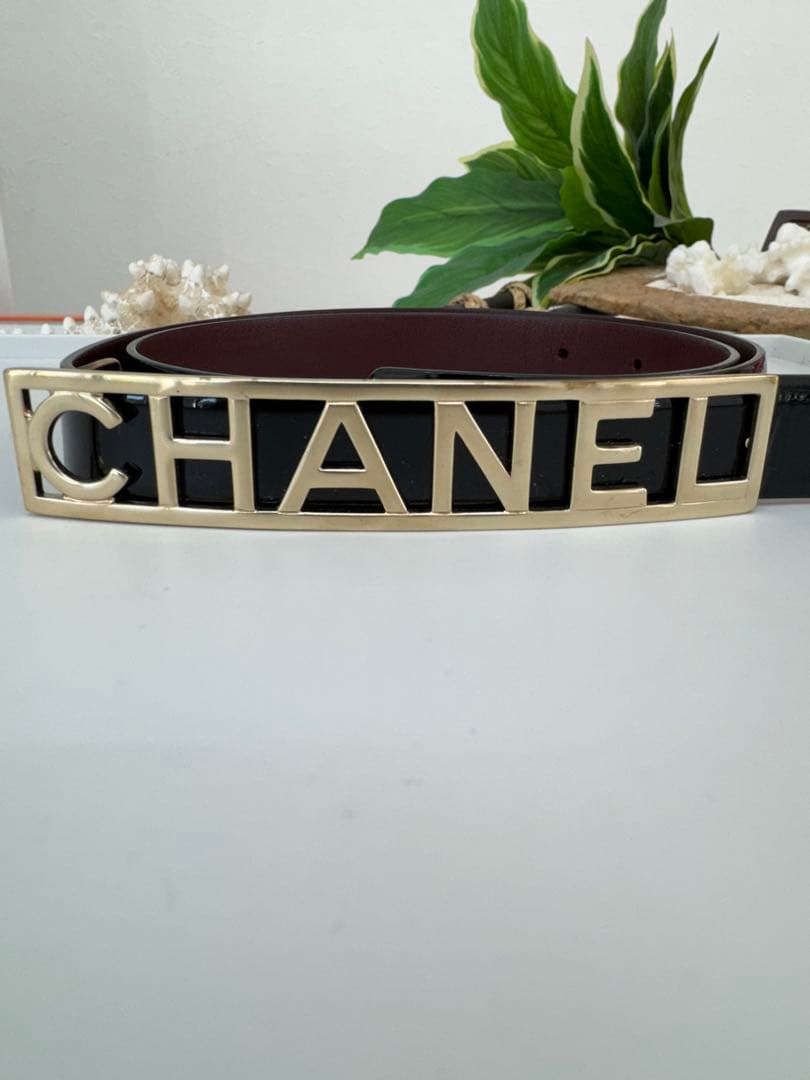 【本日限定⠀】CHANEL ベルト ブラック 75/30