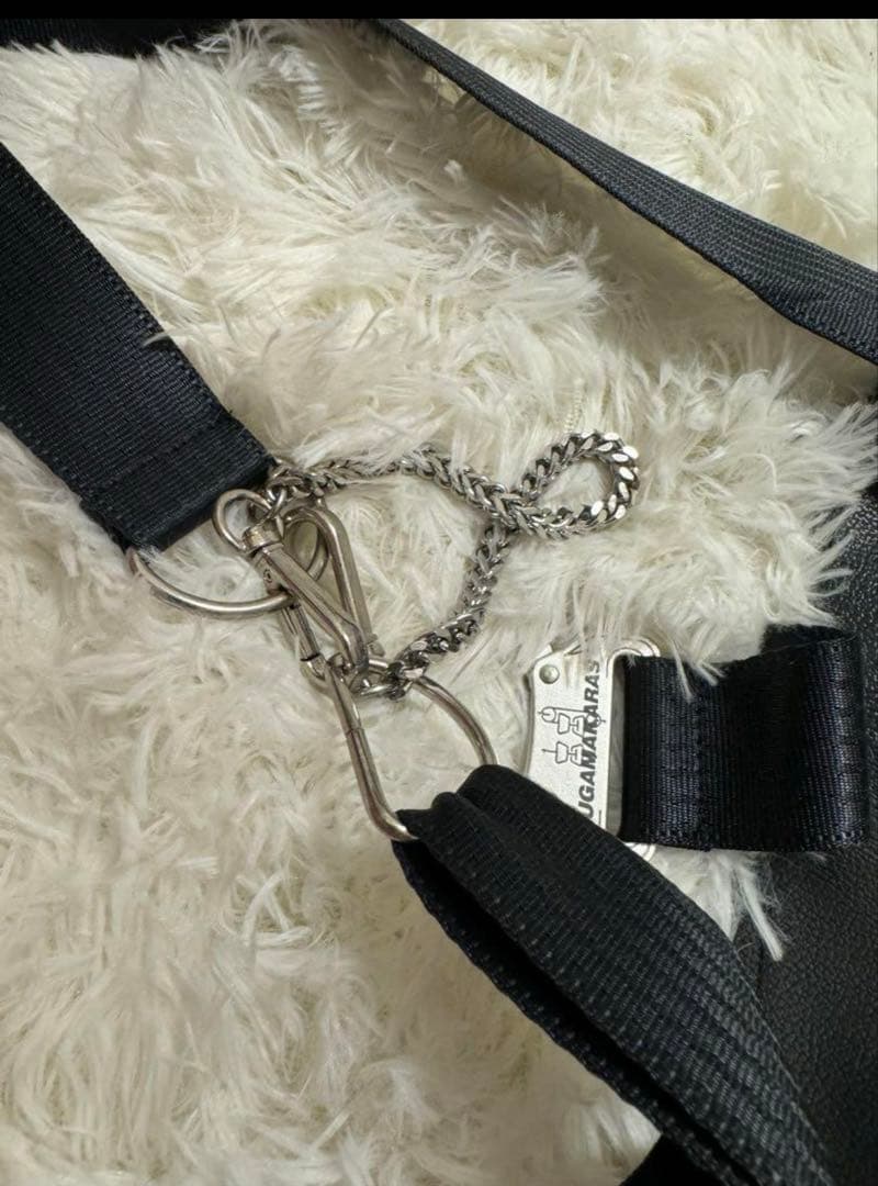 IUGAMAKARAS ショルダーバッグ 黒