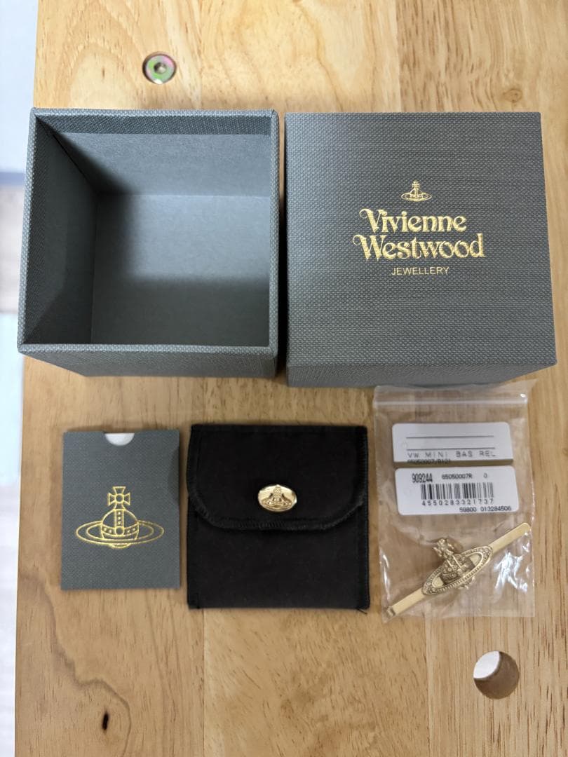 VW MINI BAS REL ゴールド ネクタイピン