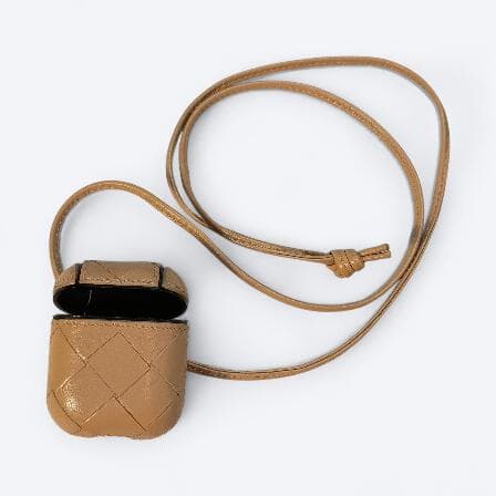 BOTTEGA VENETA 本革イントレ AirPodsケース ベージュ