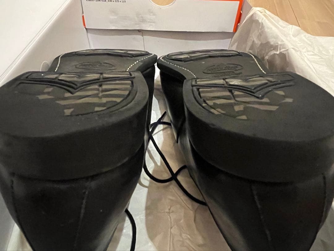 SCOTCH GRAIN 撥水カーフ 黒 26cm ストレートチップ