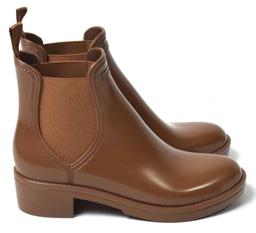 未使用 マッキントッシュ サイドゴア レインブーツ 39（26) TAN タン