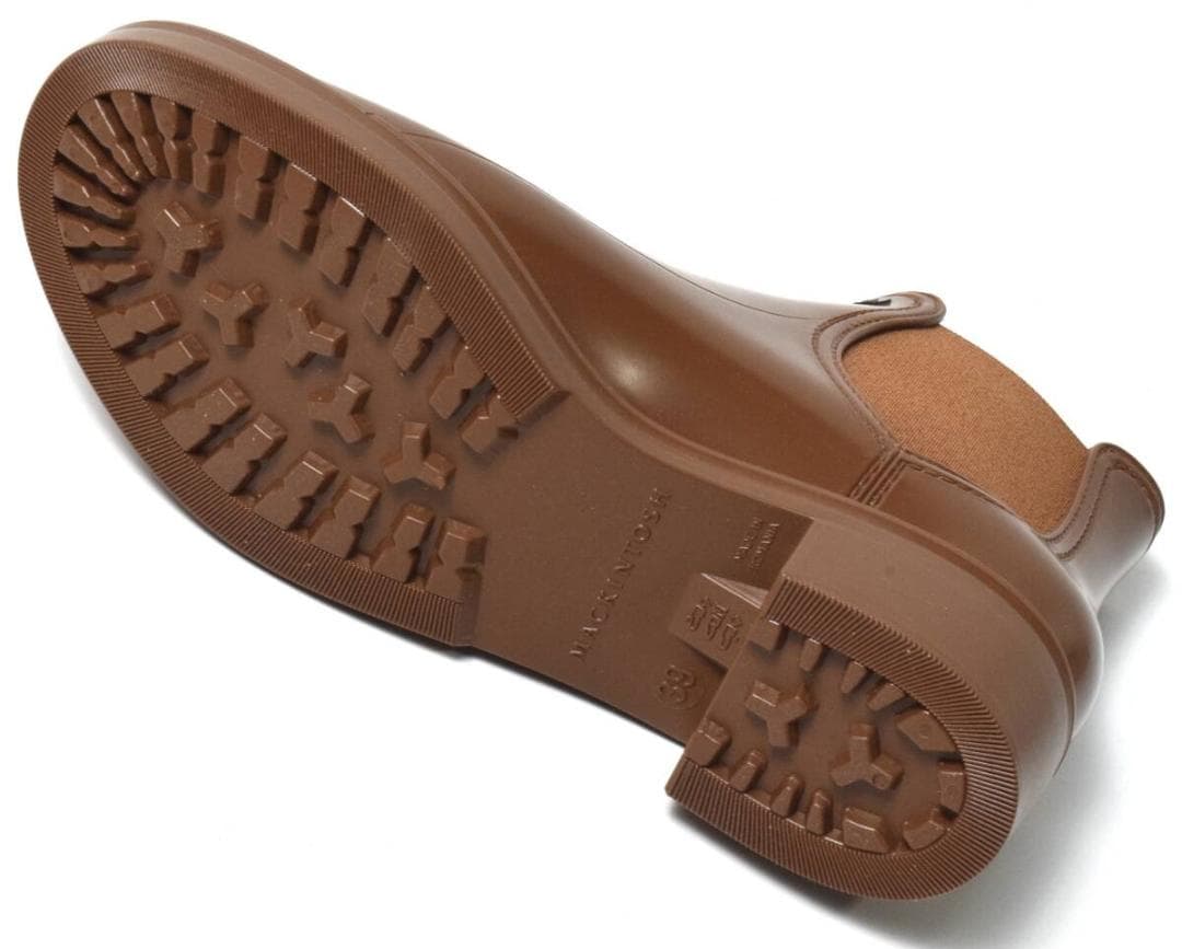 未使用 マッキントッシュ サイドゴア レインブーツ 39（26) TAN タン