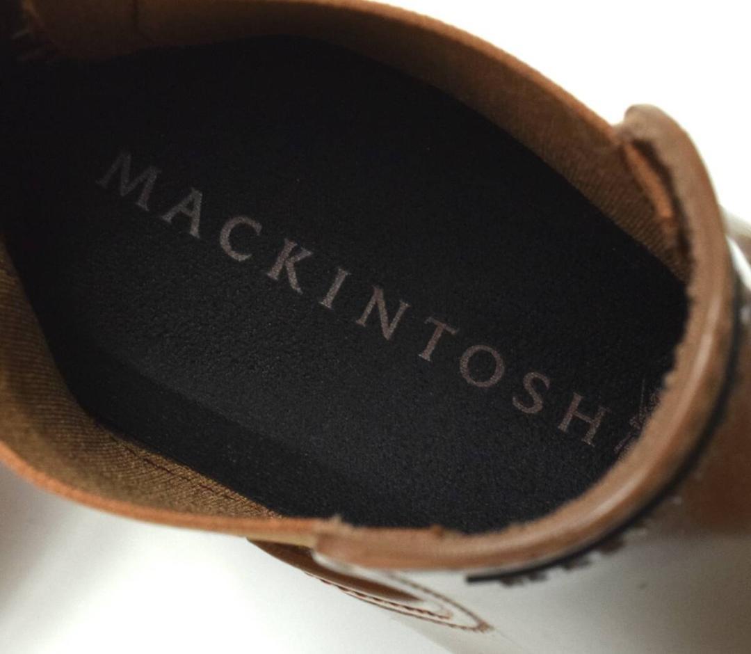 未使用 マッキントッシュ サイドゴア レインブーツ 39（26) TAN タン