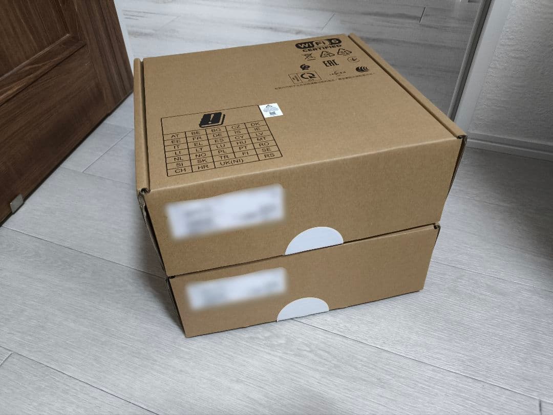 HPE Aruba AP535 2台 新品 設置金具 PoEスイッチ コンソール