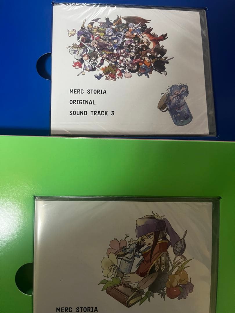 メルクストーリア オフィシャルビジュアルワークス 1 2 3 CD未開封