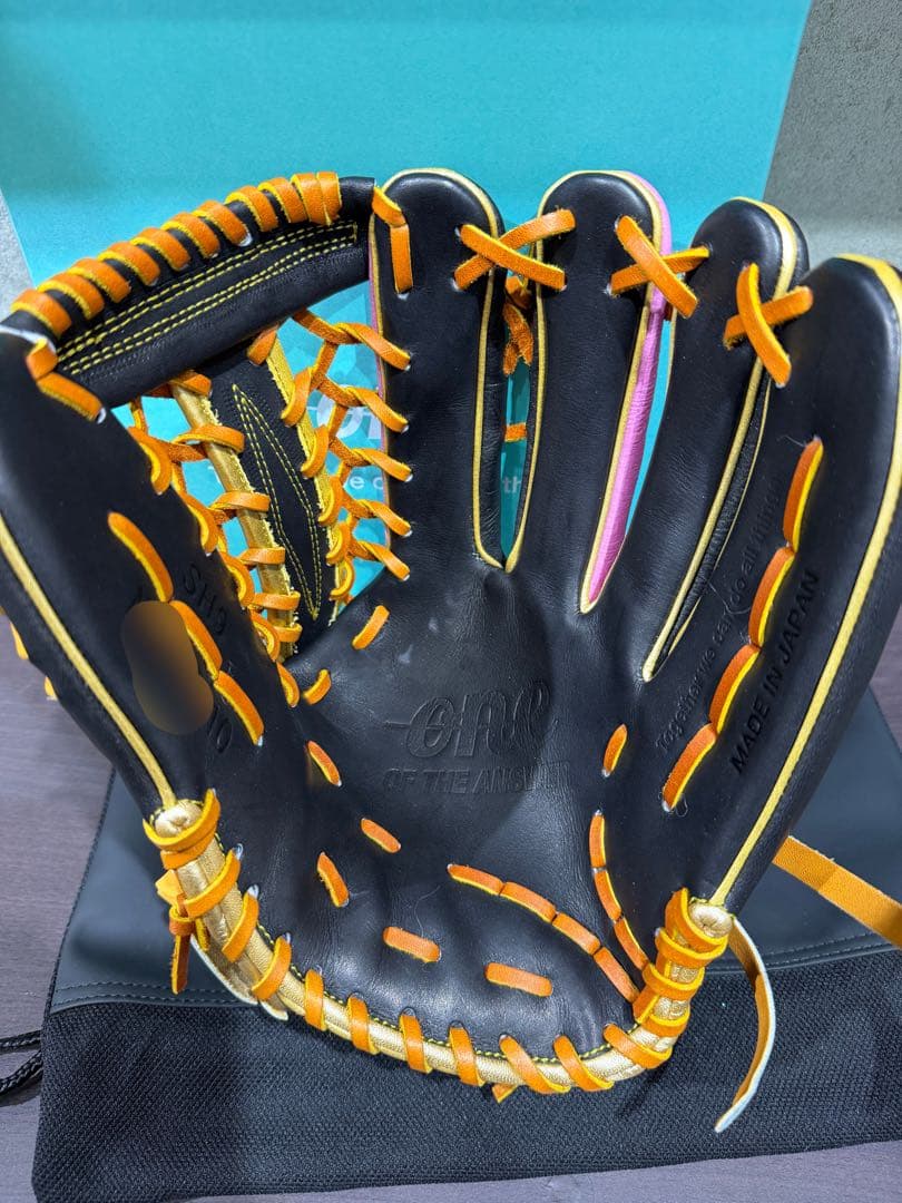 ワンオブジアンサー 硬式外野手用 ソフトバンク 柳田選手モデル 母の日限定グラブ