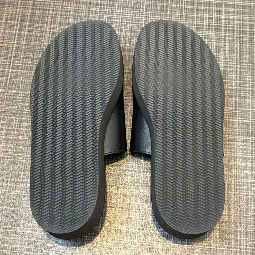 PADRONE 黒 41(26,26.5cm)サンダル STUDIOUS別注