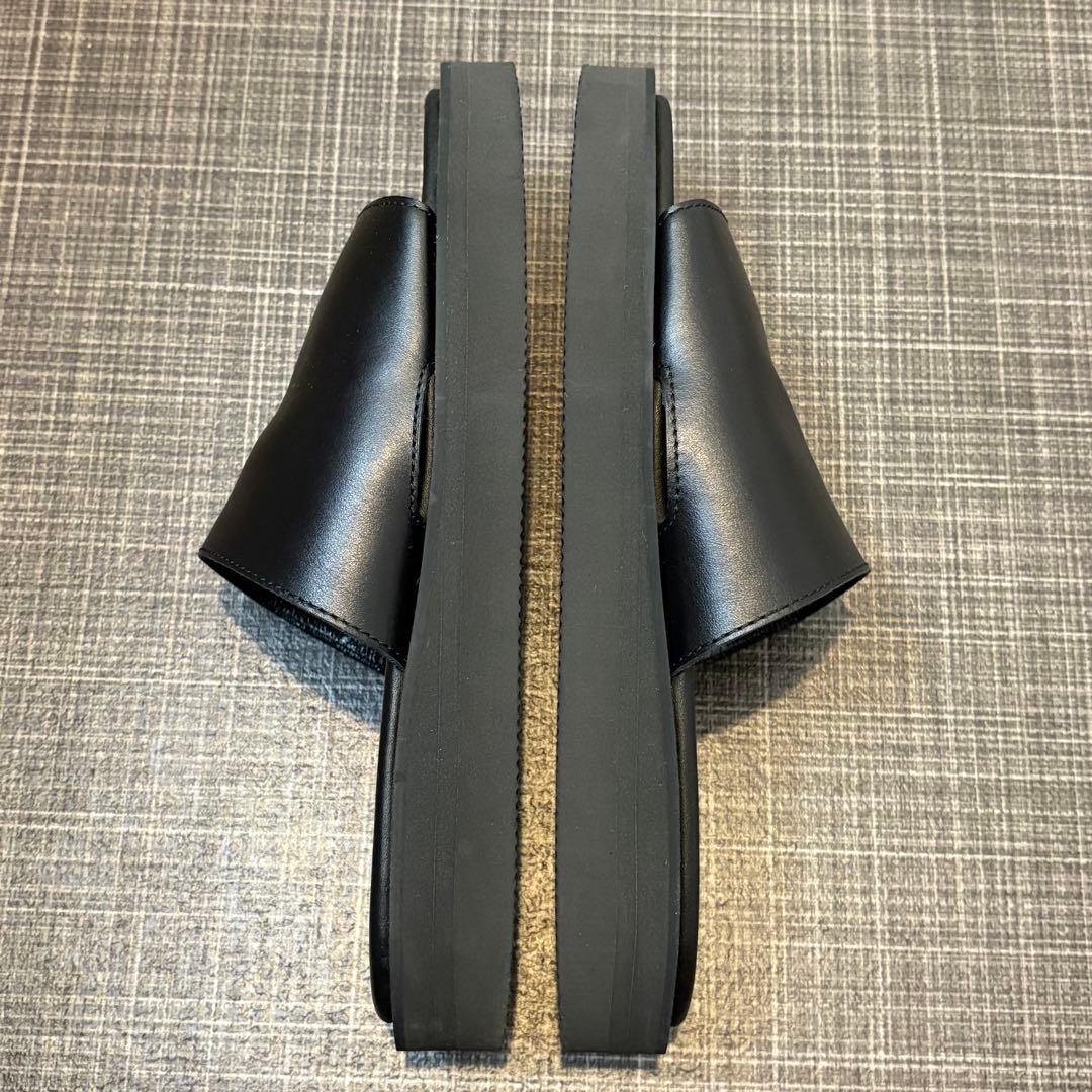 PADRONE 黒 41(26,26.5cm)サンダル STUDIOUS別注