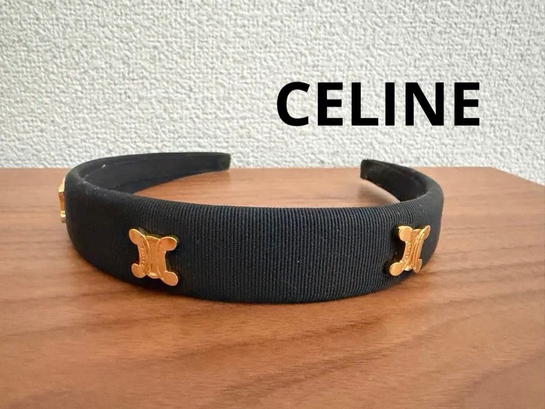 セリーヌ　カチューシャ　ヴィンテージ