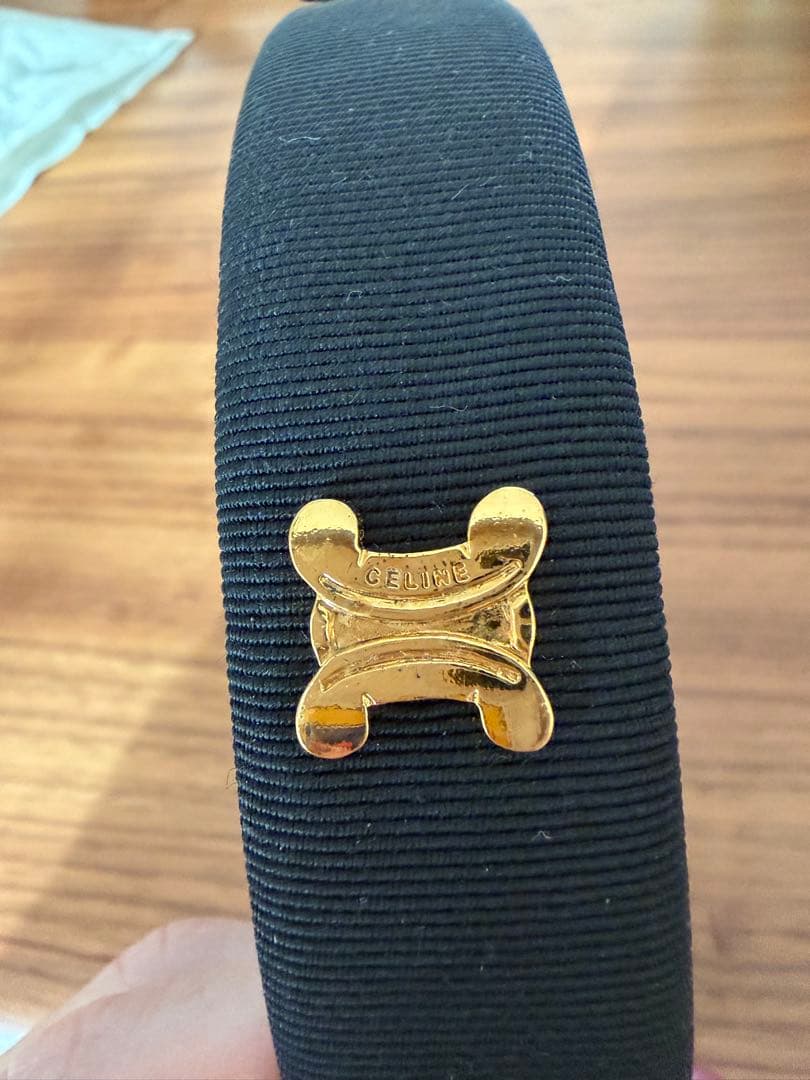 セリーヌ　カチューシャ　ヴィンテージ