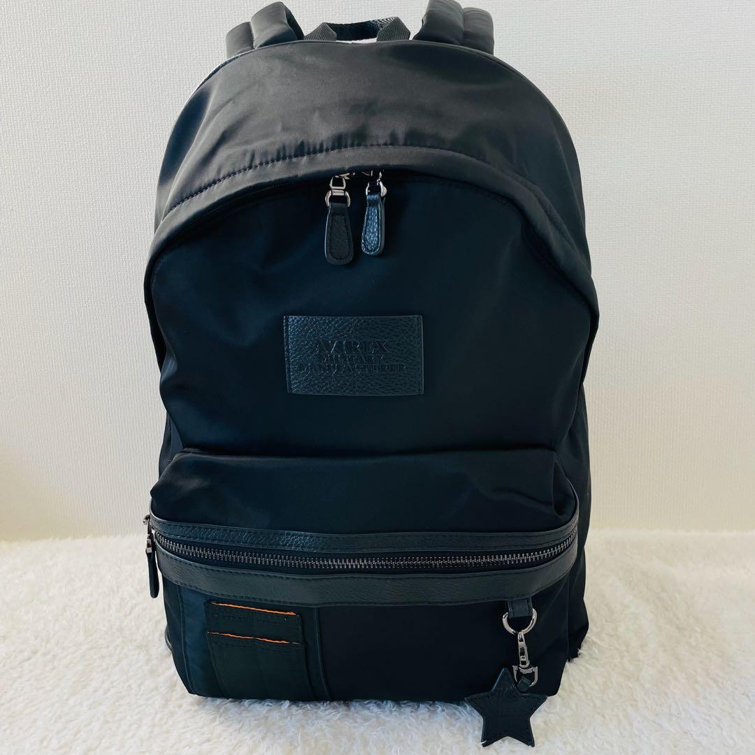 【未使用】AVIREX リュック バックパック 黒