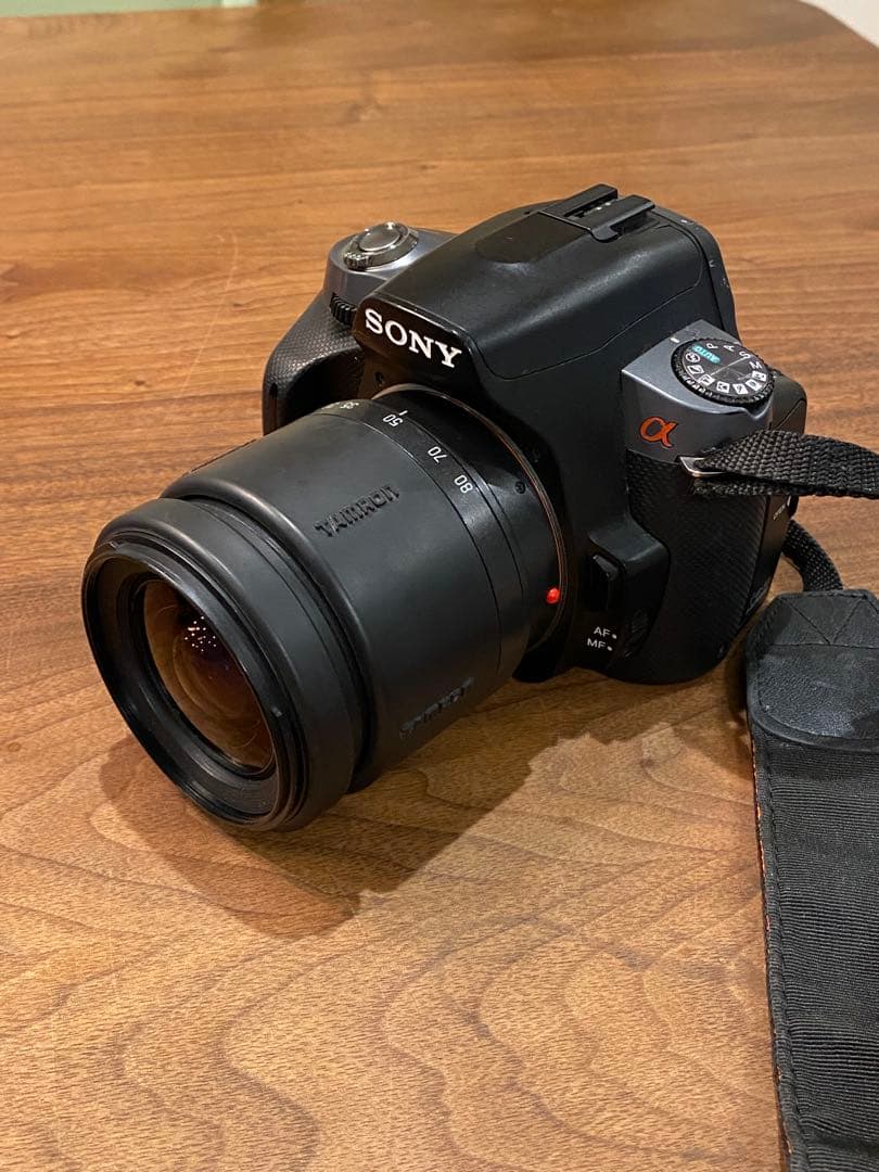 Sony α330 デジタル一眼　タムロン28-80 70-300 2本レンズ付