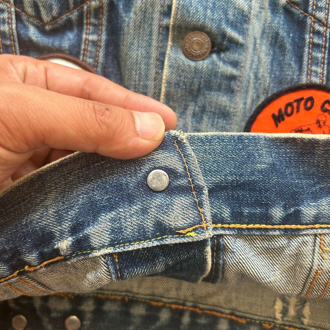60-70s LEVI'S 70505 bigE カットオフ モトクロス 雰囲気