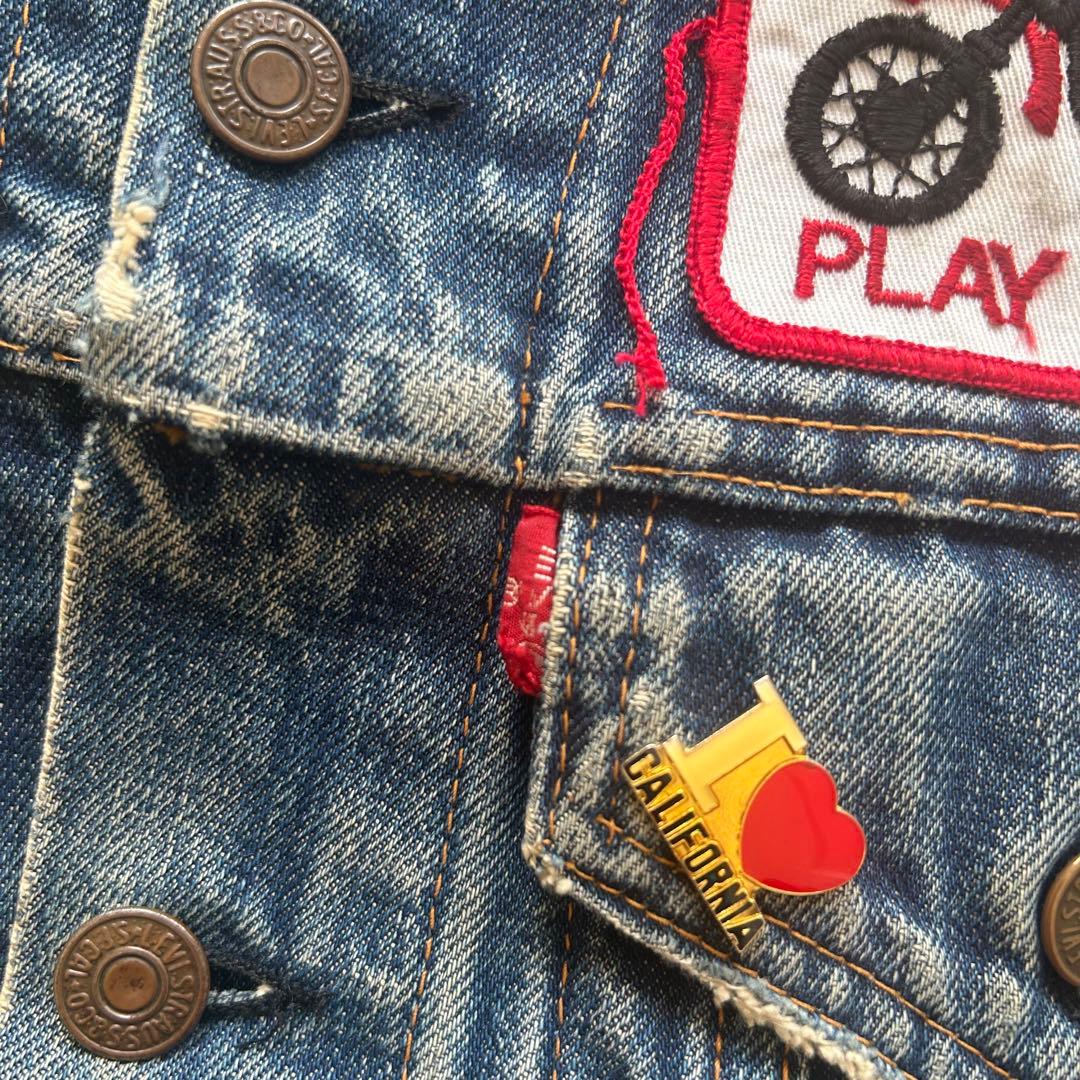 60-70s LEVI'S 70505 bigE カットオフ モトクロス 雰囲気