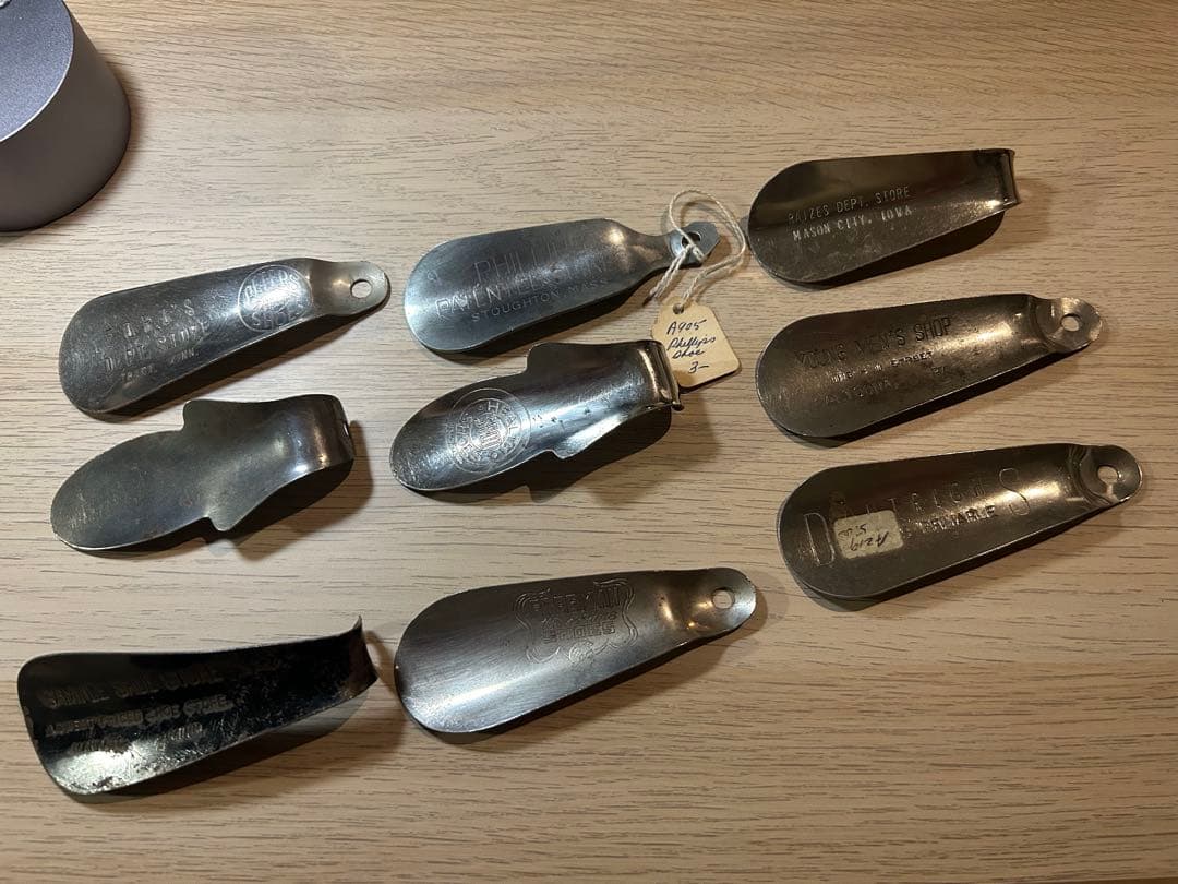 ビンテージ シューホーン 61本+ ボタンフック 15本　まとめ売り