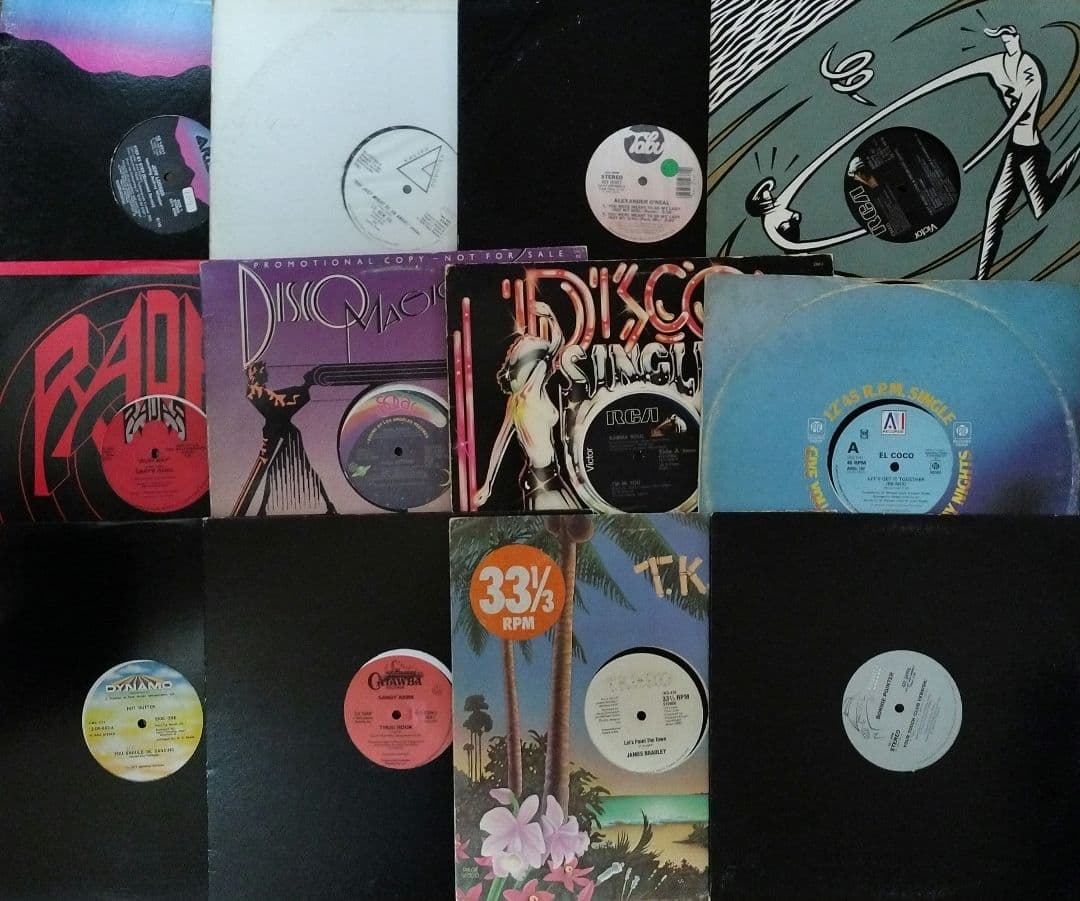 ダンクラ・ディスコ中心 12インチ 年代内容色々86枚