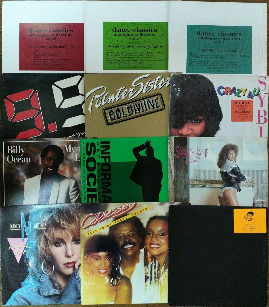 ダンクラ・ディスコ中心 12インチ 年代内容色々86枚