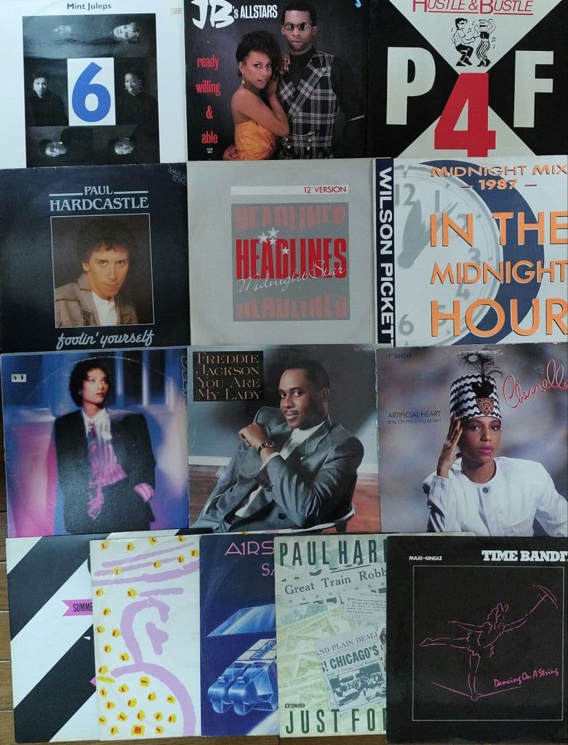 ダンクラ・ディスコ中心 12インチ 年代内容色々86枚