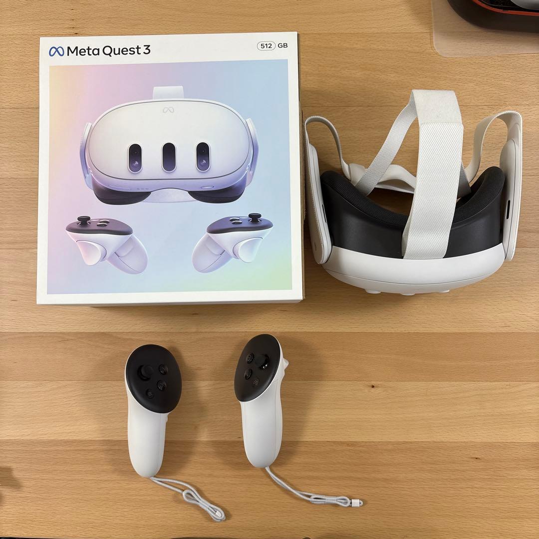 【512GB】 Quest 3&boboVRヘッドサポーター