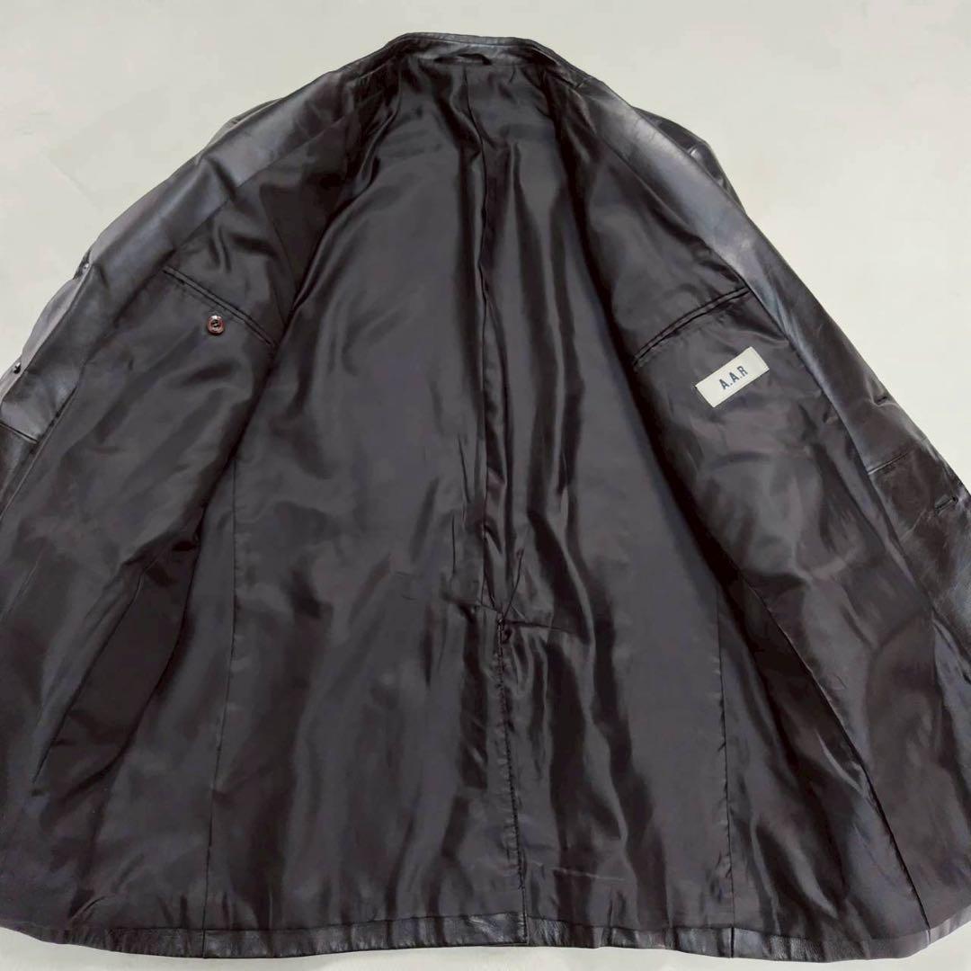 美品に近い A.A.R. レザージャケットTXL 牛皮 ロングコート