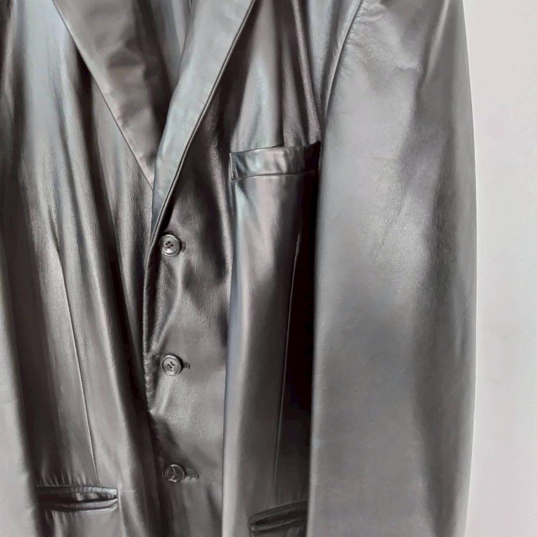 美品に近い A.A.R. レザージャケットTXL 牛皮 ロングコート