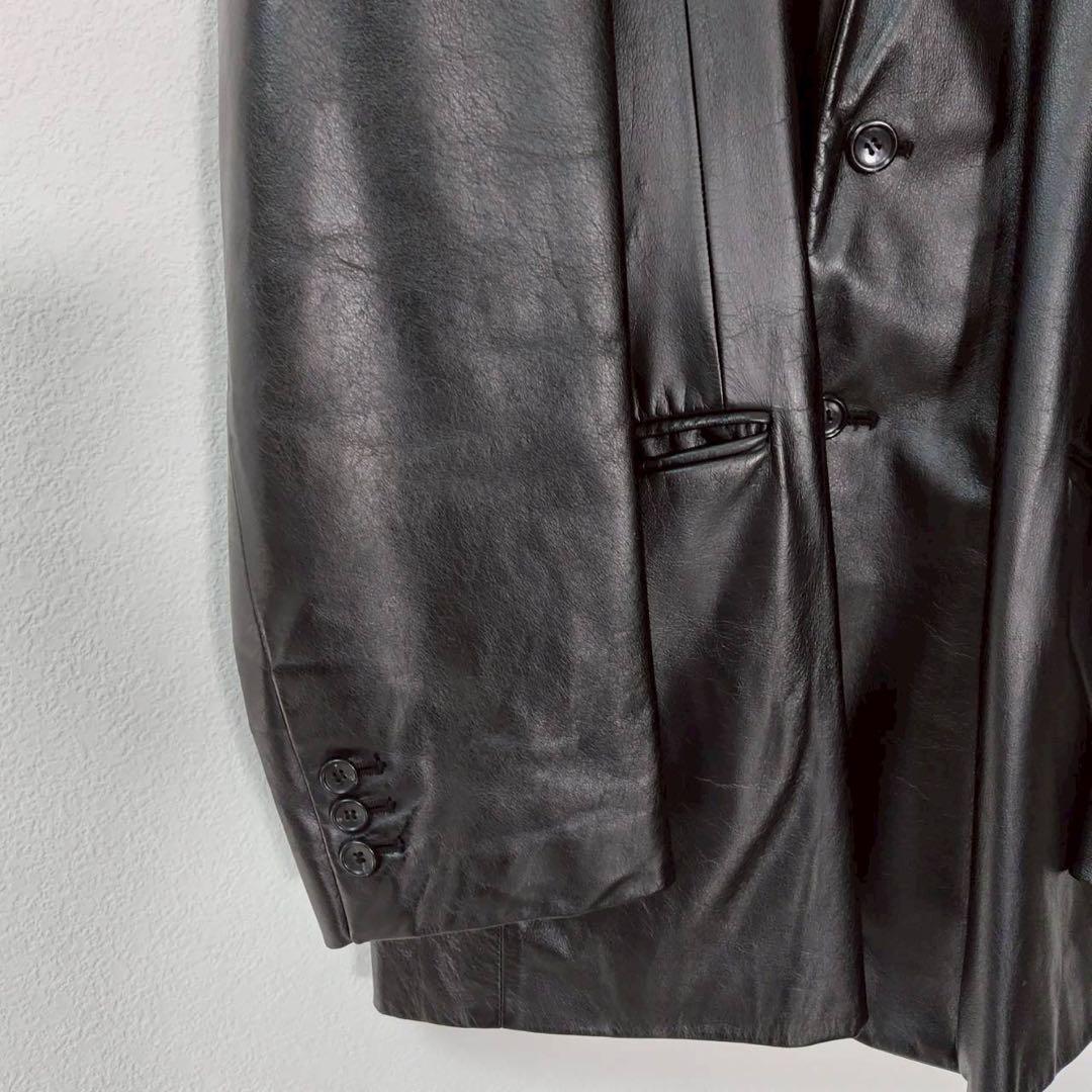 美品に近い A.A.R. レザージャケットTXL 牛皮 ロングコート