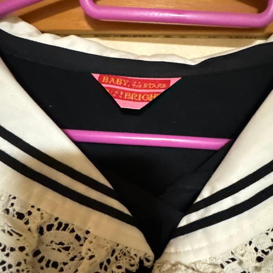 ベイビーザスターズシャインブライト、セーラーカラー、カットソー