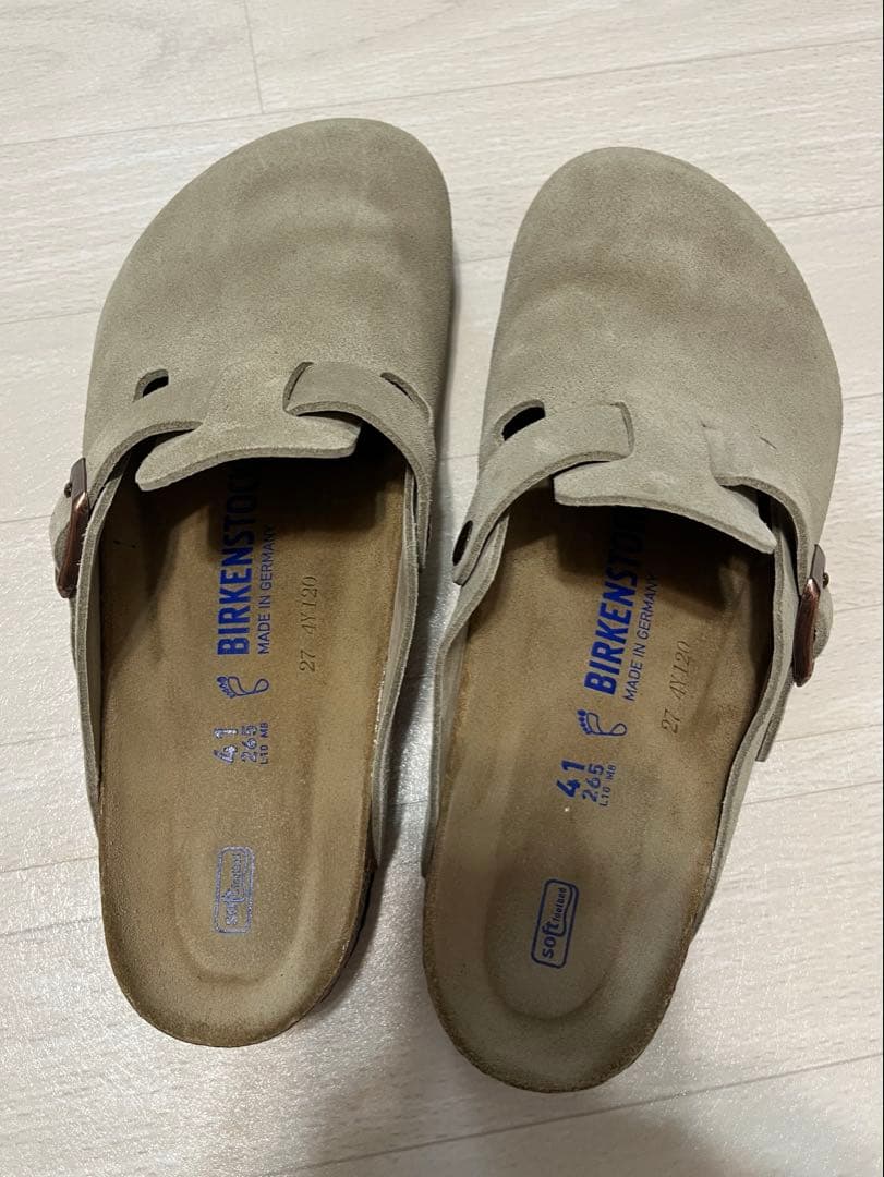 ビルケンシュトック ボストン トープ ソフトフットベッド 26.5cm(41)