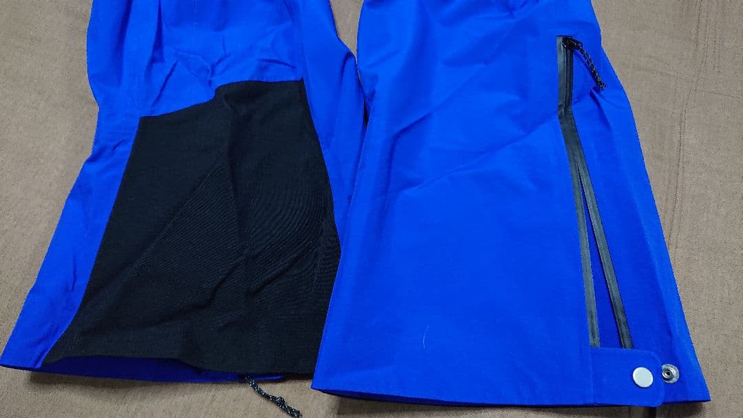 新品 サマス スキーウェア パンツ ブルー L SAMAS SM3GJD02