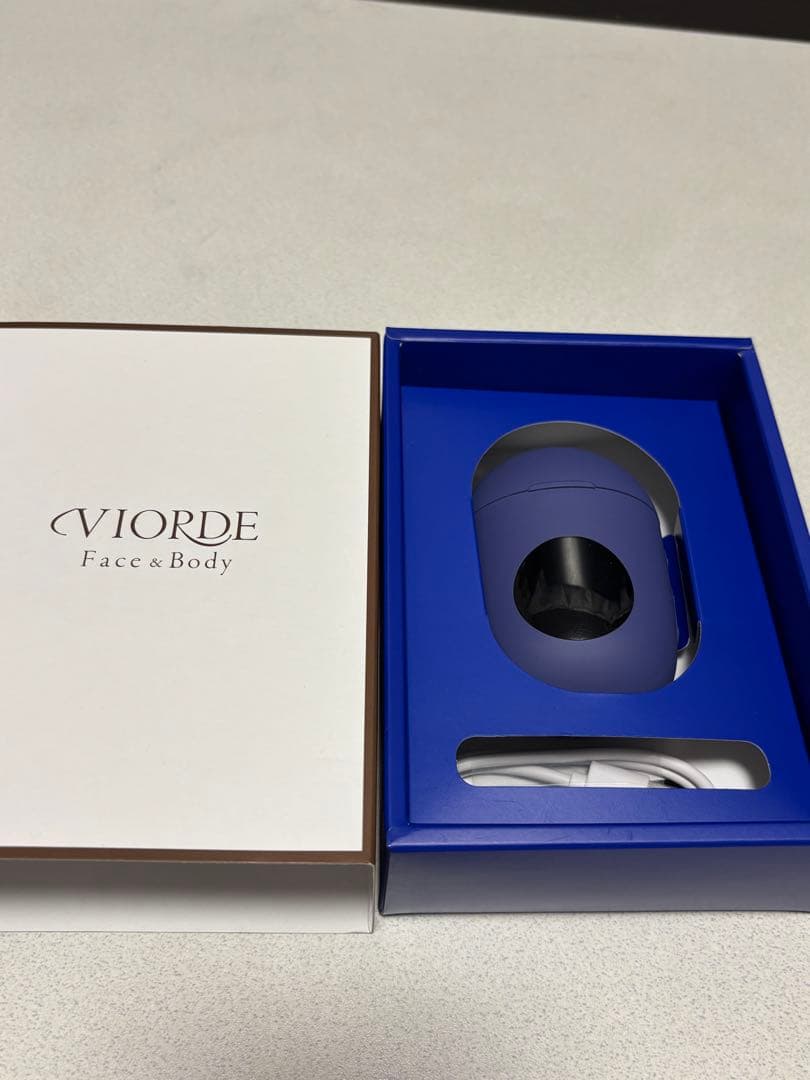 【一回使用】VIORDE ヴィオーデ EMS美容器 ジェルパッド4枚付き
