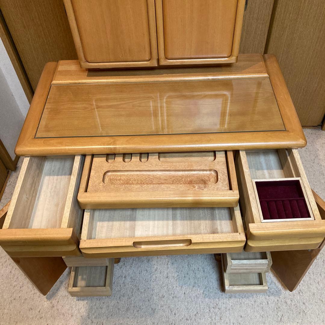 三面鏡　ドレッサー　鏡台