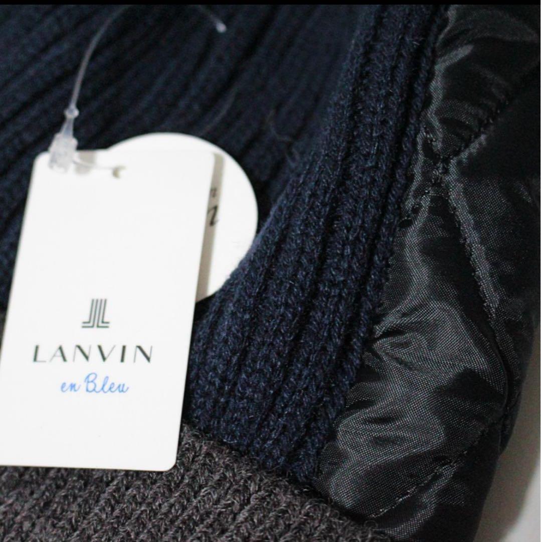 ランバンオンブルー　ニット帽　ニット　帽子　新品　タグ付き　レディースニット帽