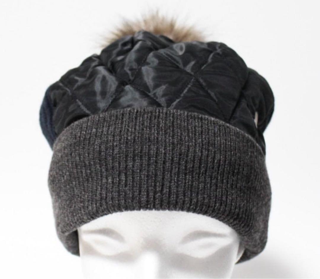 ランバンオンブルー　ニット帽　ニット　帽子　新品　タグ付き　レディースニット帽