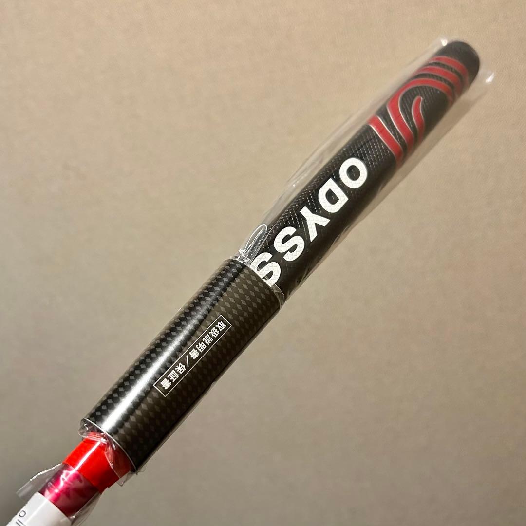 ×3 オデッセイ ストロークラボ レッド ベントネック34インチ用