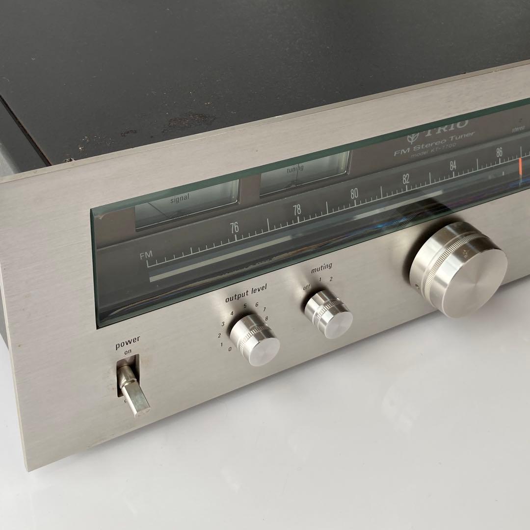TRIO KT-7700 FMステレオチューナー ラジオチューナー 【動作品】
