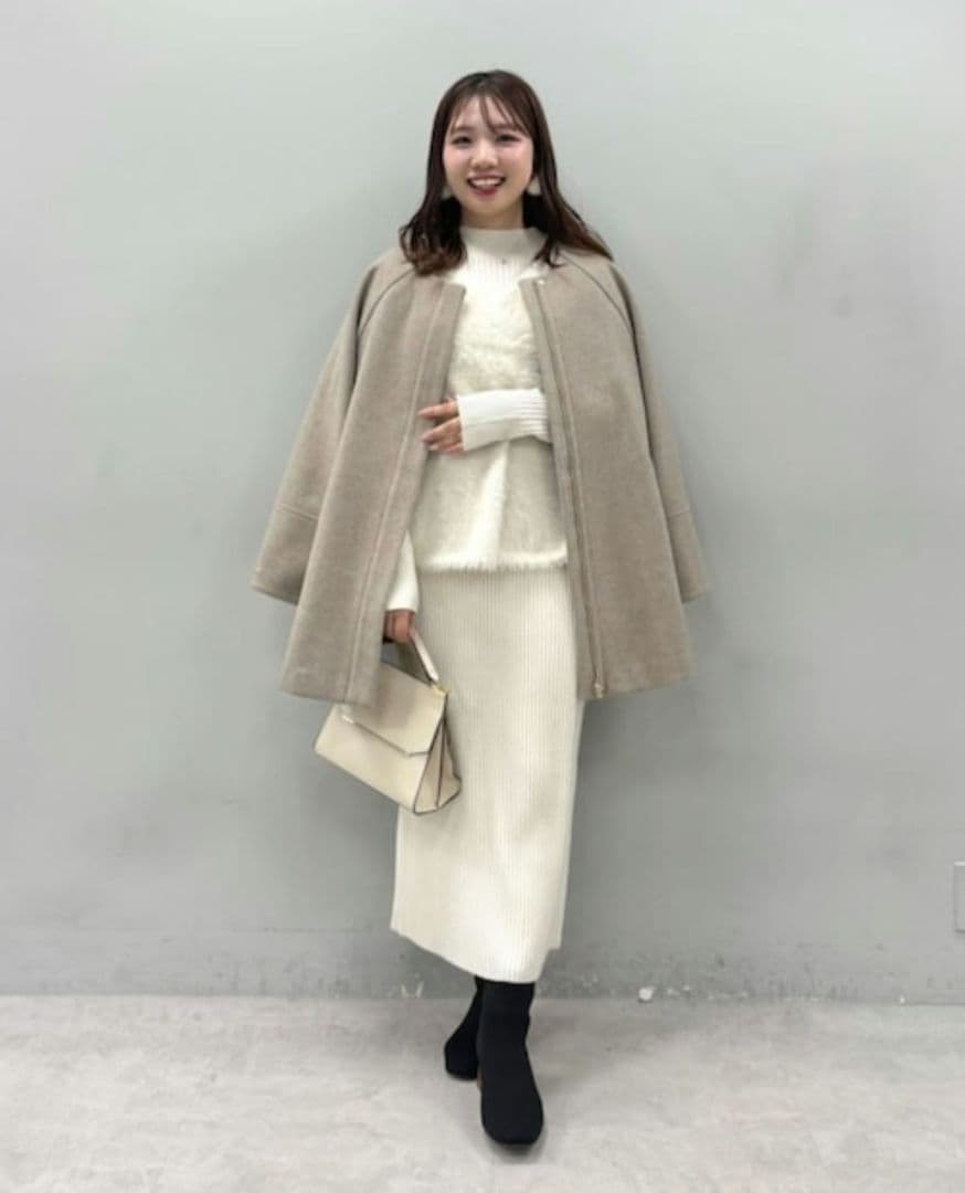 ナチュラルクチュール〈osono〉２WAYノーカラーコート