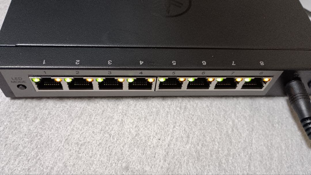 【美品】YAMAHA SWX2110-8G L2スイッチ 8ポート