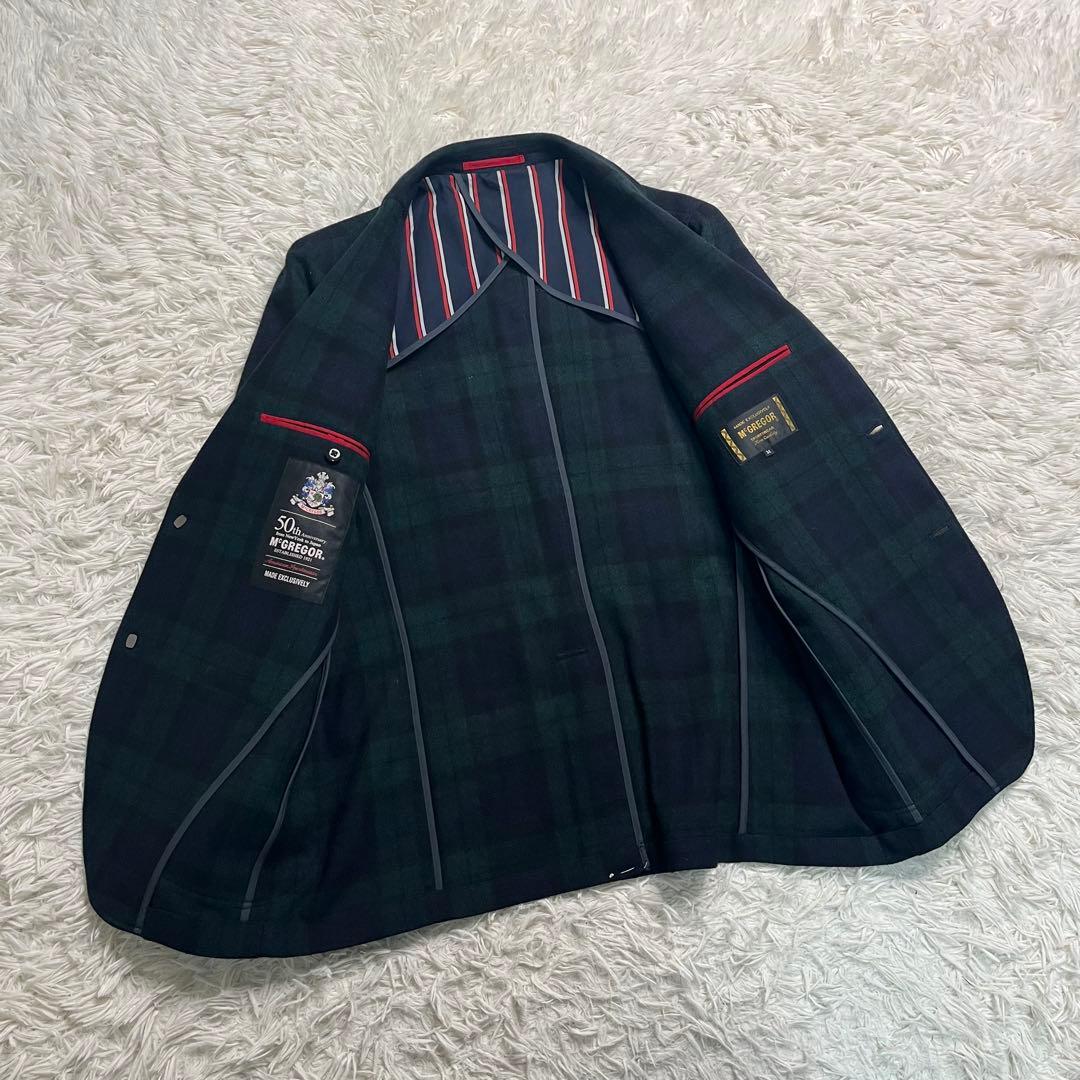McGREGOR 50周年アニバーサリー ブラックウォッチ ジャケット 金ボタン