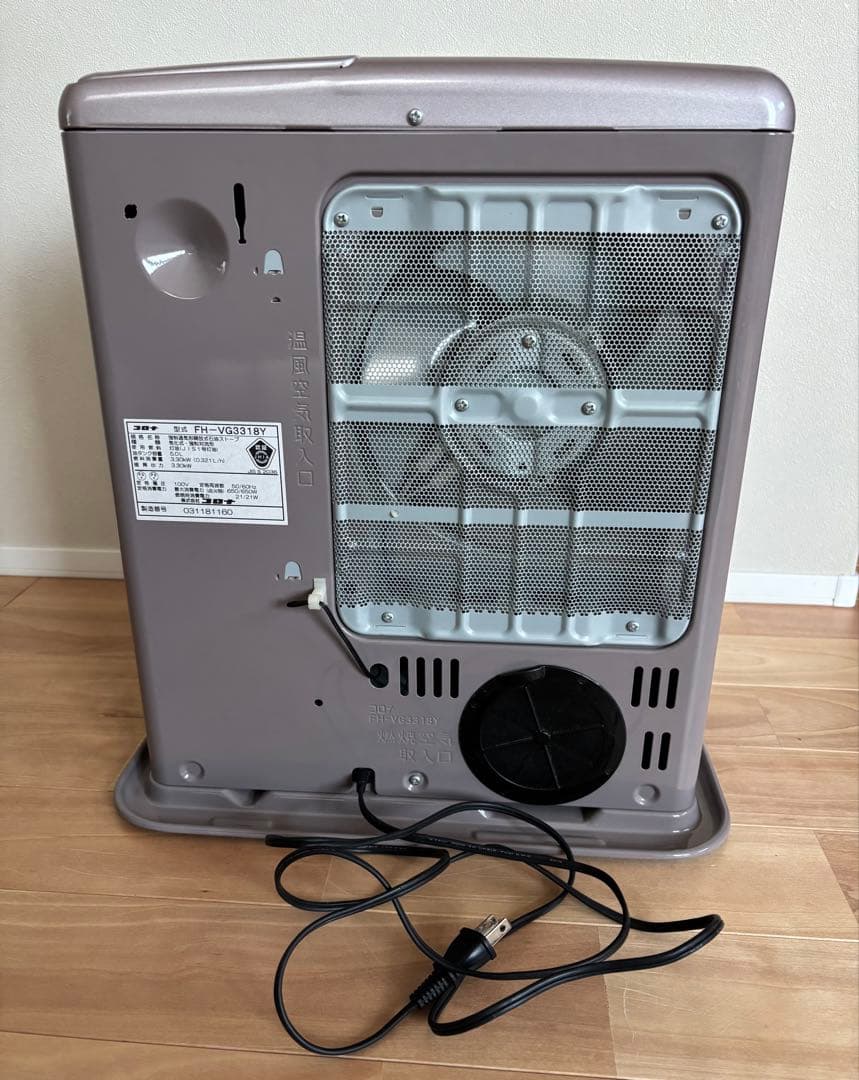 コロナ 石油ファンヒーター FH-VG3318Y