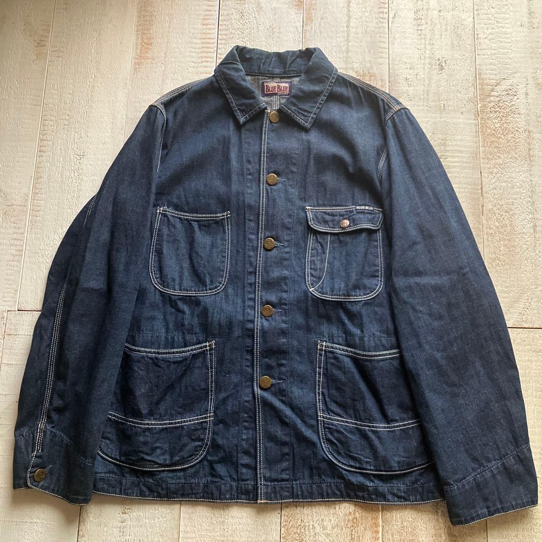 ブルーブルー デニムカバーオール 3 インディゴ