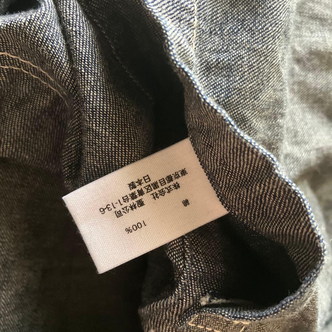 ブルーブルー デニムカバーオール 3 インディゴ