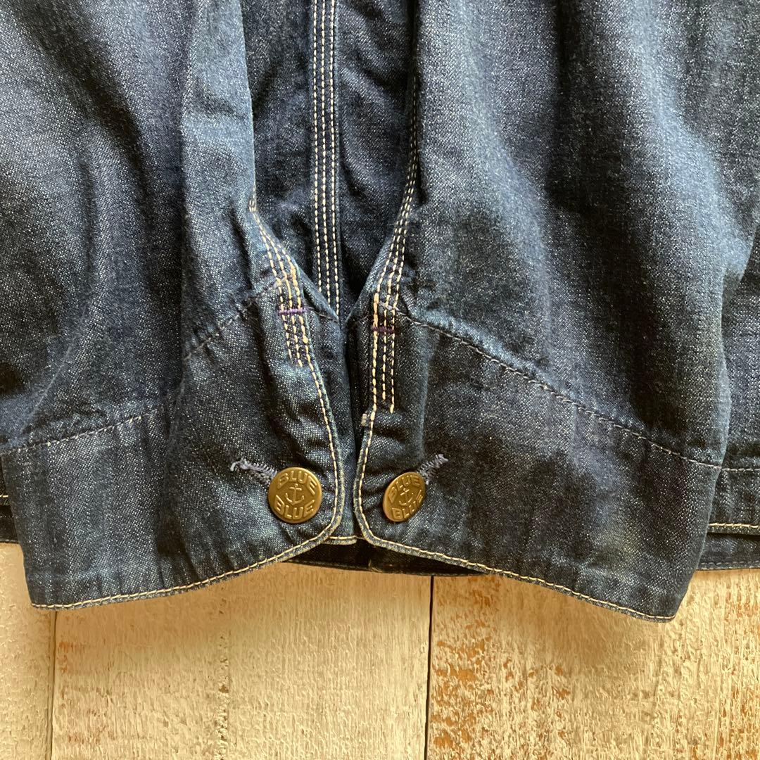 ブルーブルー デニムカバーオール 3 インディゴ