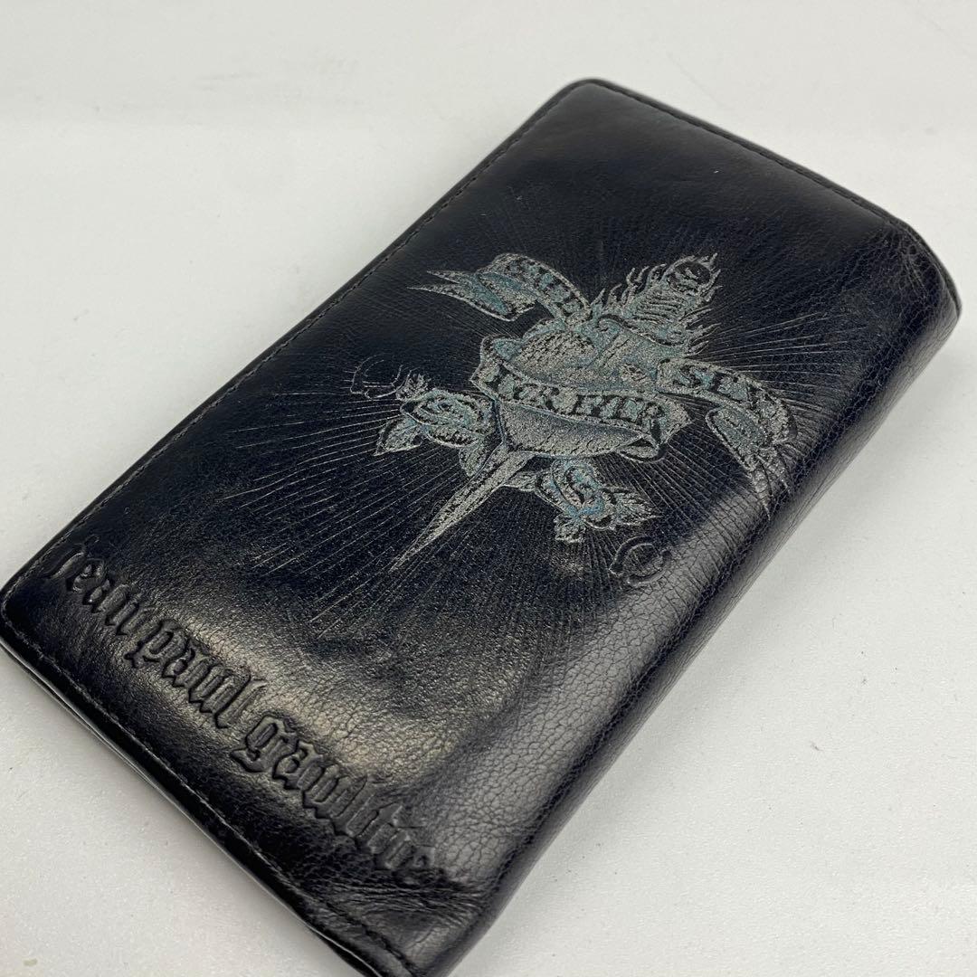 【希少】ジャンポールゴルチエ 　キーケース ハート 剣　5連　ユニセックス